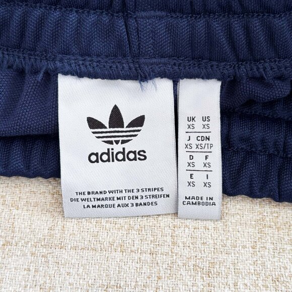 adidas Night Indigo Adicolor Baggy Fit Firebird Track Pants size XS - Picture 14 of 14